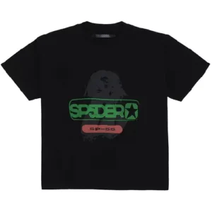 Oversized Reunion Sp5der T-Shirt Black